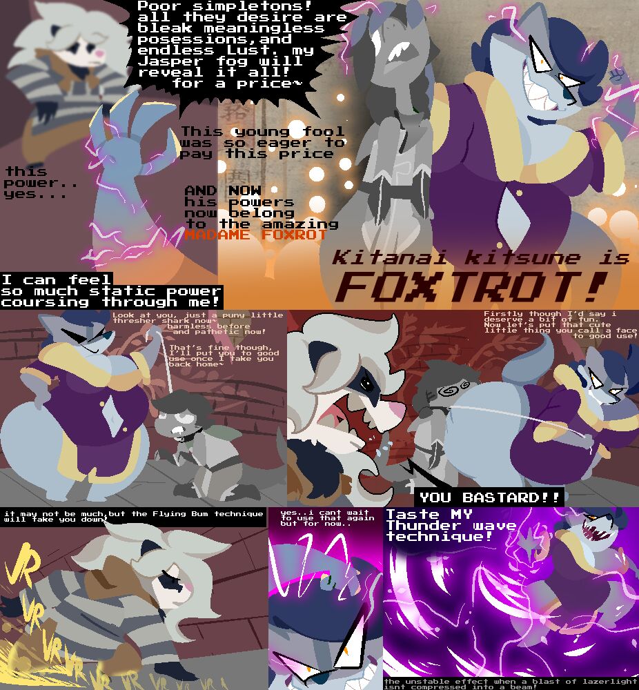 Thunder Thresh and CJ the Hobo vs Foxtrot: The Power Purloiner! page 5 full