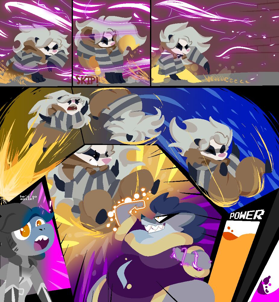 Thunder Thresh and CJ the Hobo vs Foxtrot: The Power Purloiner! page 6 full