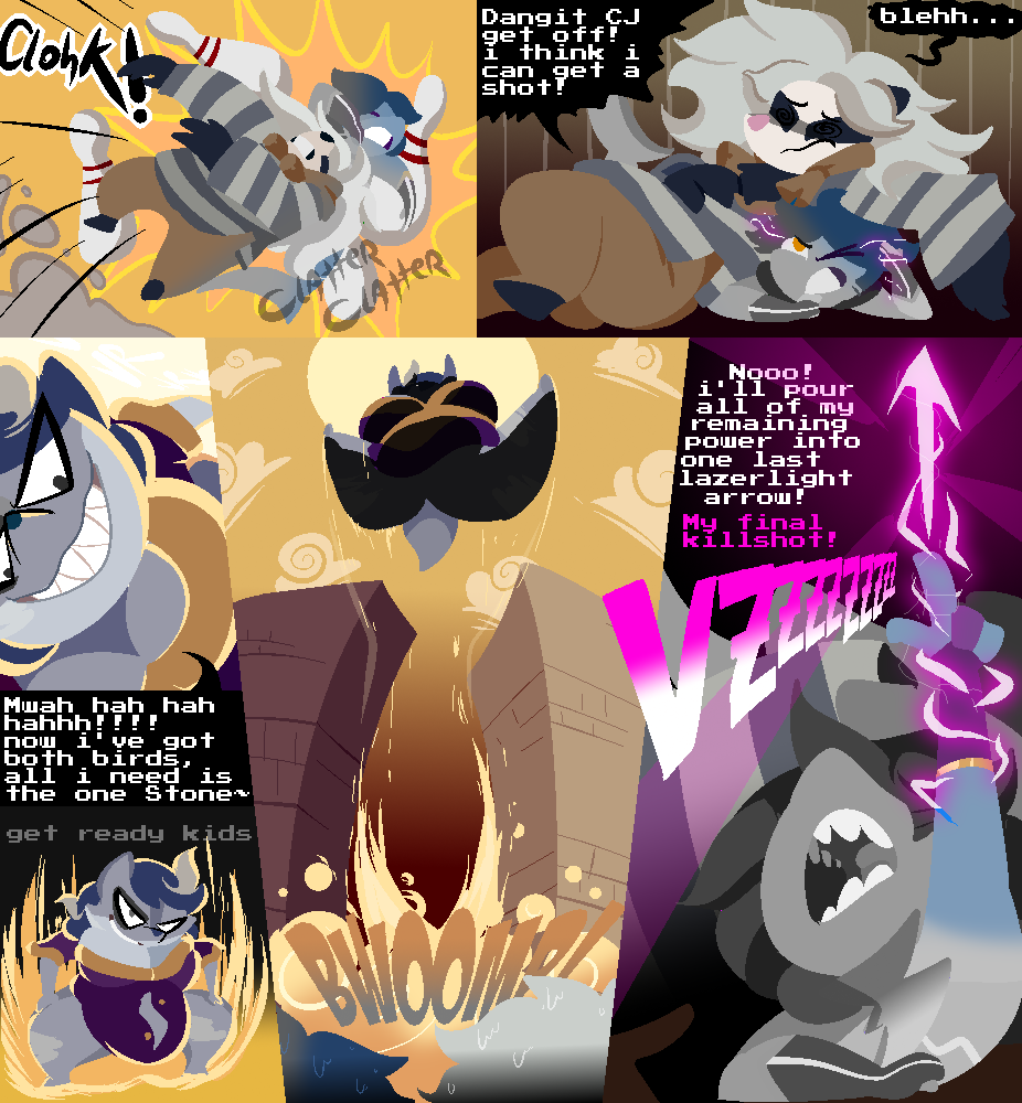Thunder Thresh and CJ the Hobo vs Foxtrot: The Power Purloiner! page 8 full