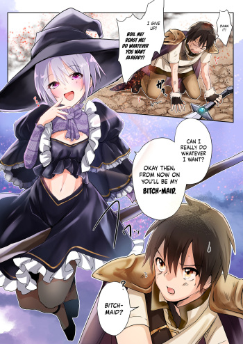 [Amuai Okashi Seisakusho (Kaiware Daikon, Seto Kouhei)] Yuusha no Ore wa TS Mesuinu Maid nanka ni wa Zettai ni Naranai! [English] [Kinsei Translations] cover