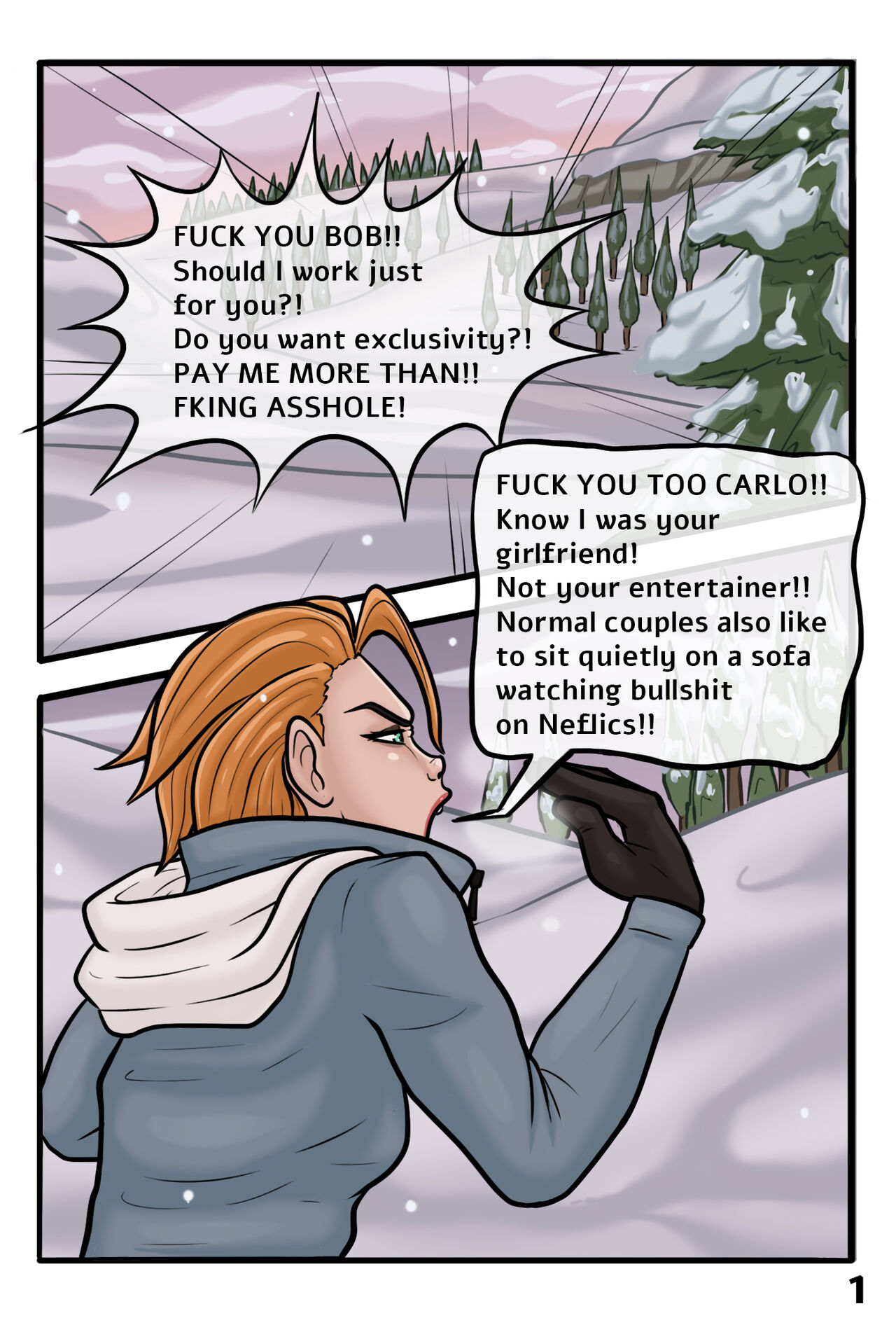 AlekErectSociety Abominable Snow mother page 1 full