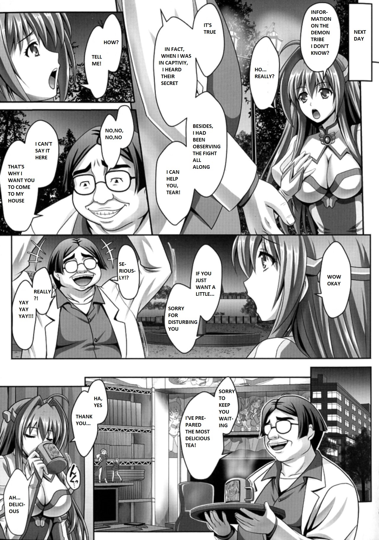 Nerawareta Megami Tenshi Angeltear ~Mamotta Ningen-tachi ni Uragirarete~ THE COMIC Ch. 1-7 page 8 full
