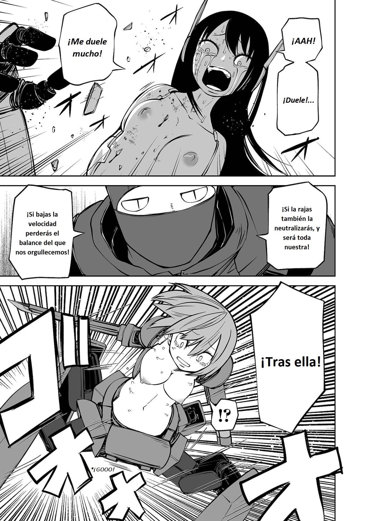 Gokuaku Kaizou Robo Musume Battle | Modificaciones atroces: Batalla de robo chicas page 9 full