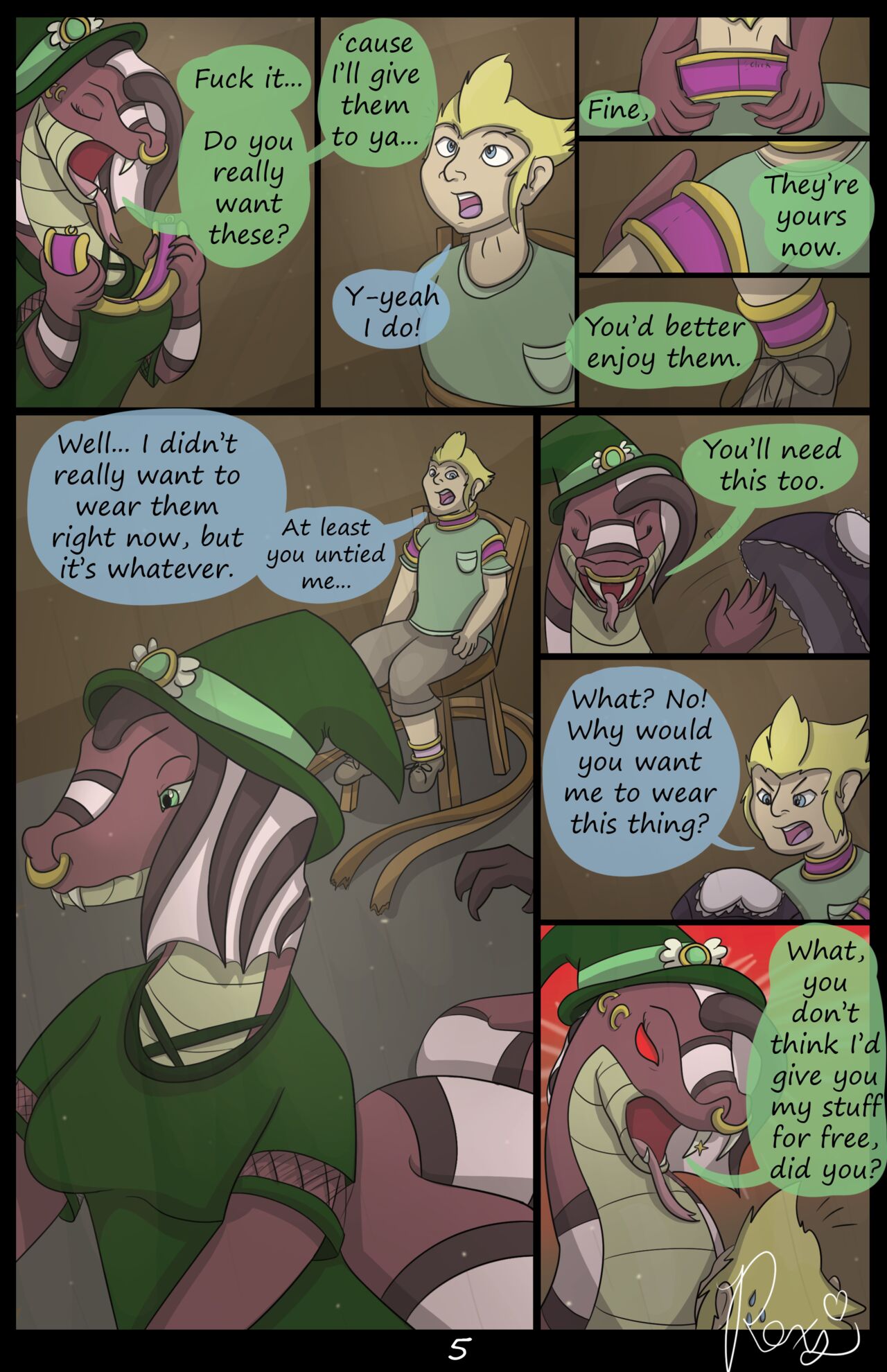 The Adder's Alter: Stolen Revenge page 6 full