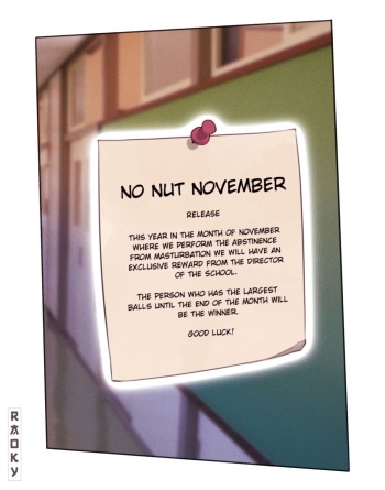[Raoky] School Reward - No Nut November (finalized) cover