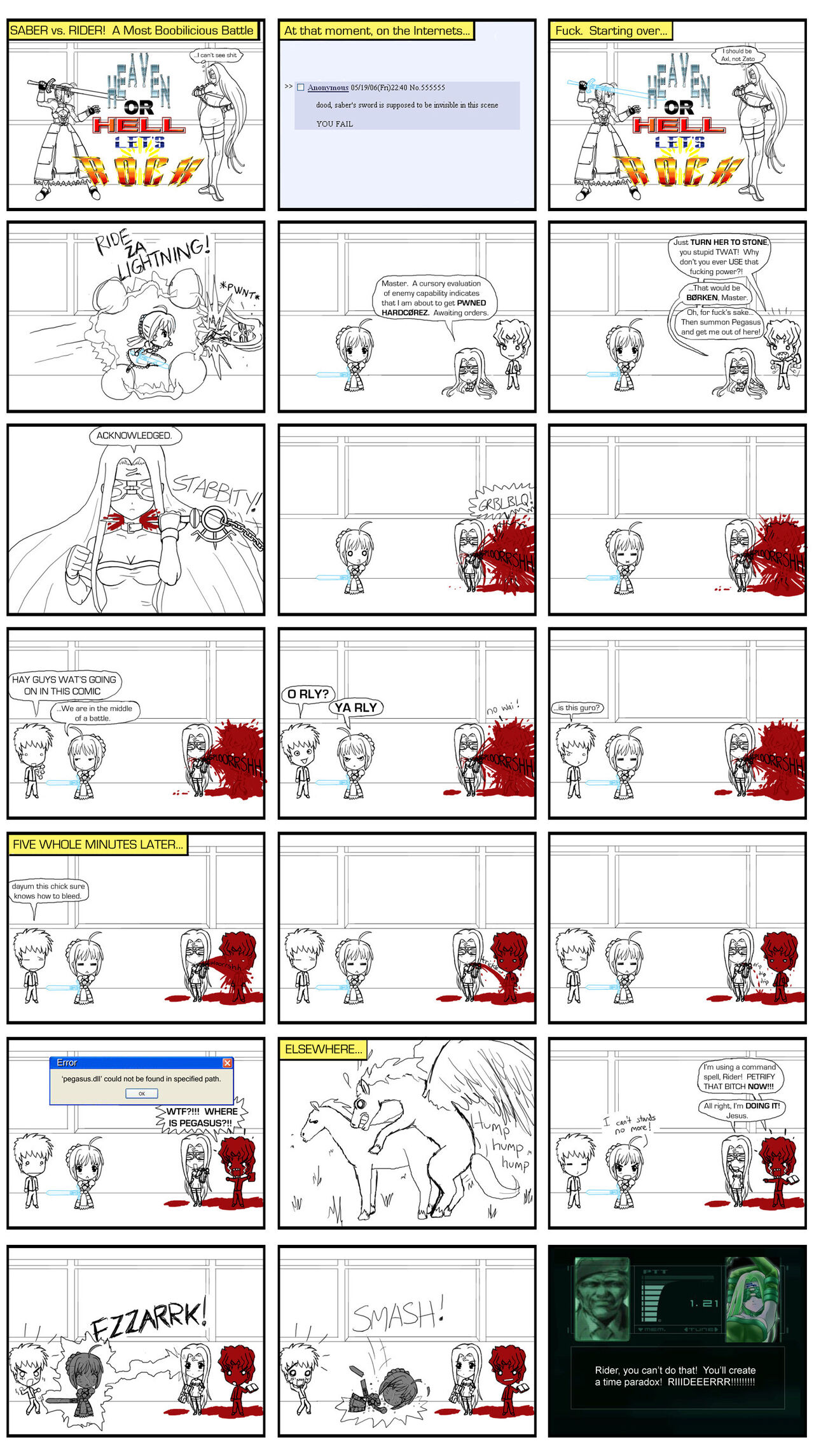 Fate Comics page 1 full