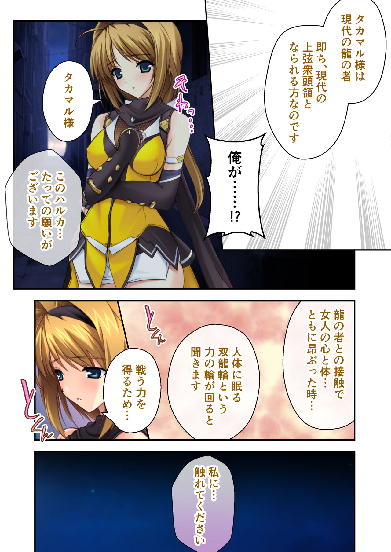 超昂閃忍ハルカ デジカルコミカライズ ～龍の力の継承者と美女三忍～ モザイクコミック総集編 page 11 full