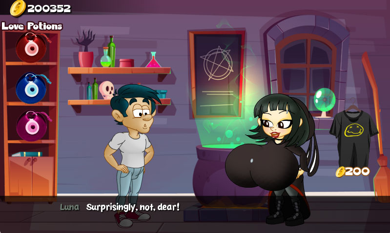 Hungry Girls Game: Luna's Lambent Magic #2 page 12 full