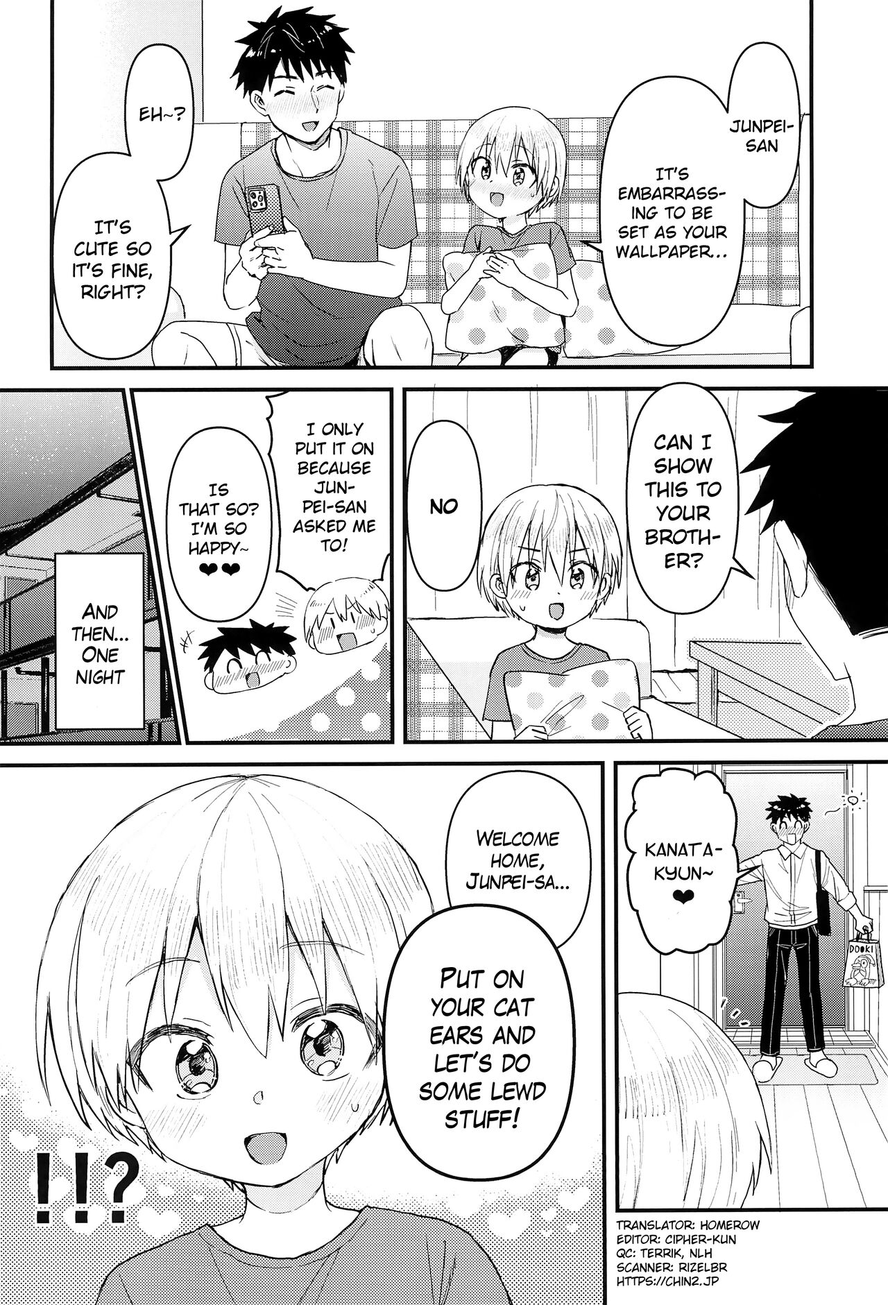 Souta-nyan ni naru nyaa | Kanata-nyan Becomes a Cat nya~ page 8 full